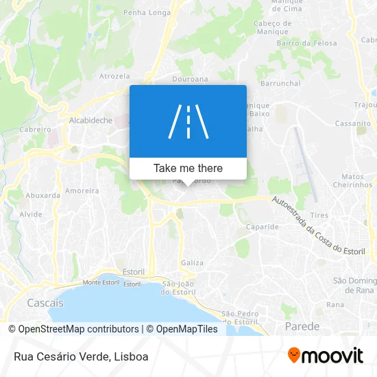 Rua Cesário Verde map