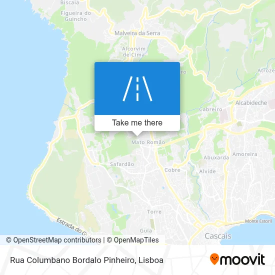 Rua Columbano Bordalo Pinheiro map