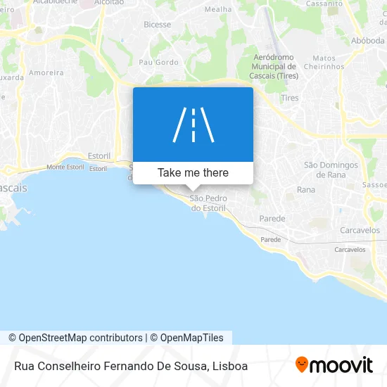 Rua Conselheiro Fernando De Sousa map
