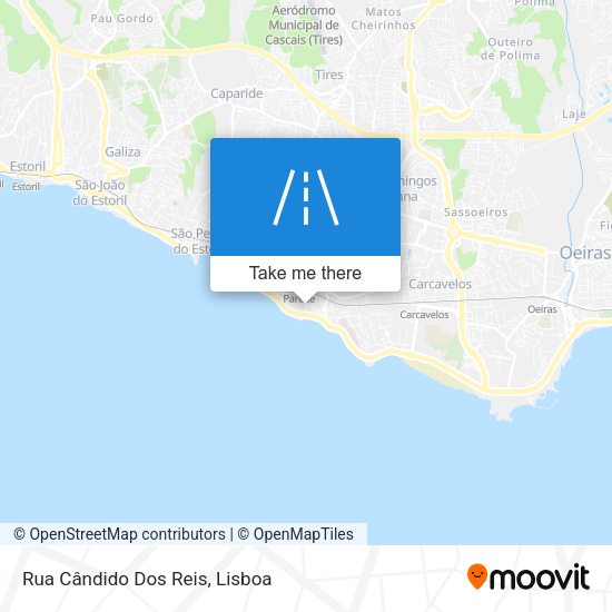 Rua Cândido Dos Reis map