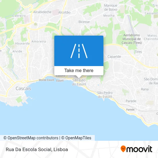 Rua Da Escola Social map