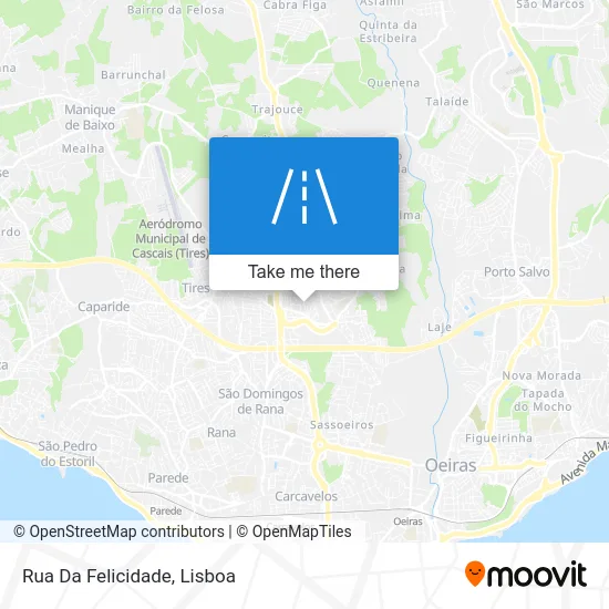 Rua Da Felicidade map