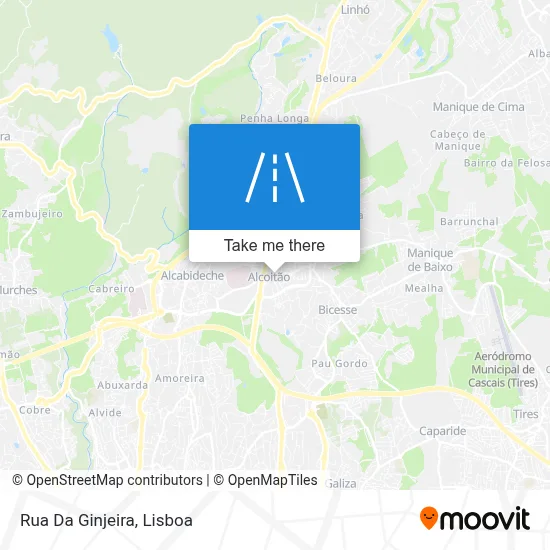 Rua Da Ginjeira map
