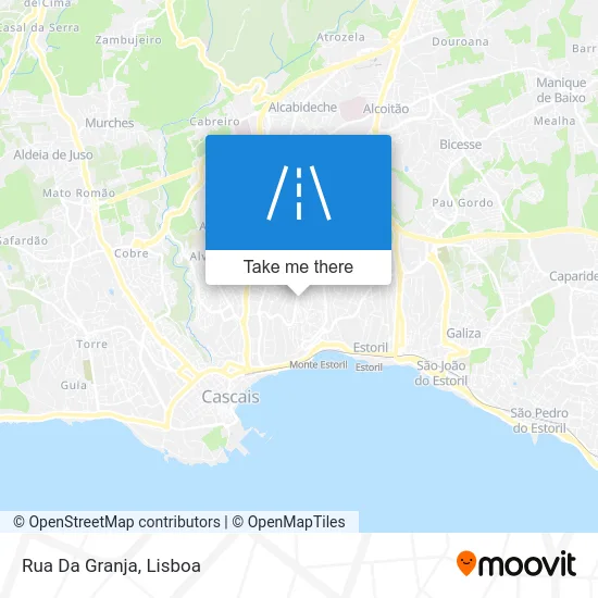 Rua Da Granja map