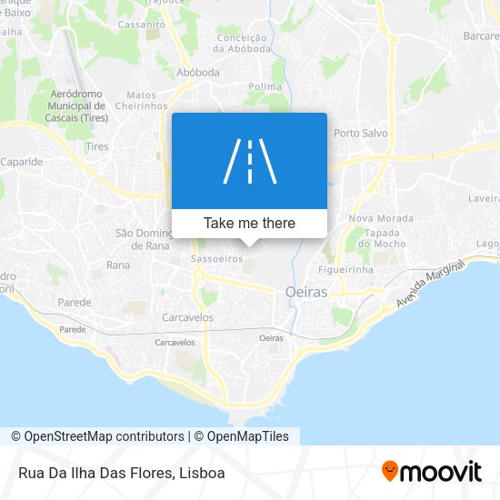 Rua Da Ilha Das Flores map