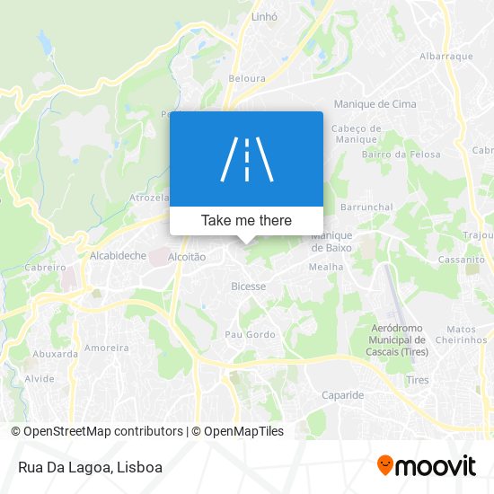 Rua Da Lagoa map