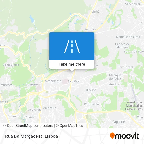 Rua Da Margaceira map