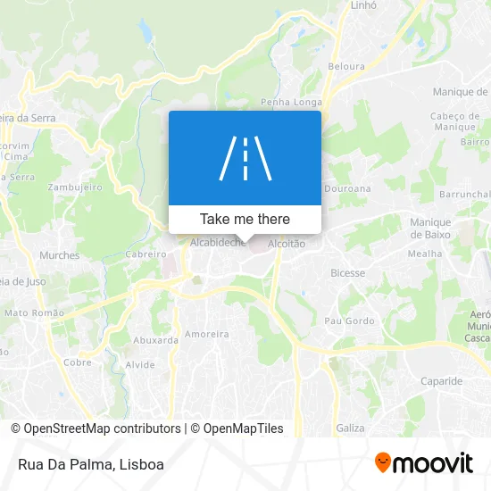 Rua Da Palma map