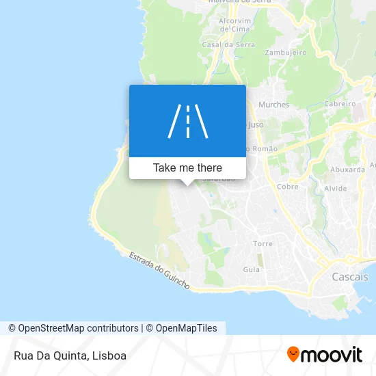 Rua Da Quinta map