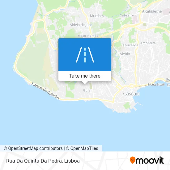 Rua Da Quinta Da Pedra map