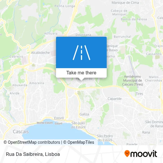Rua Da Saibreira map
