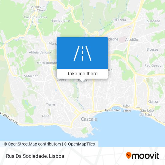 Rua Da Sociedade map