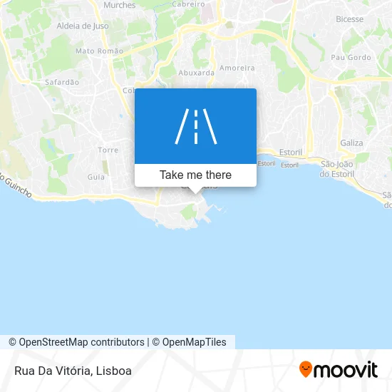 Rua Da Vitória map