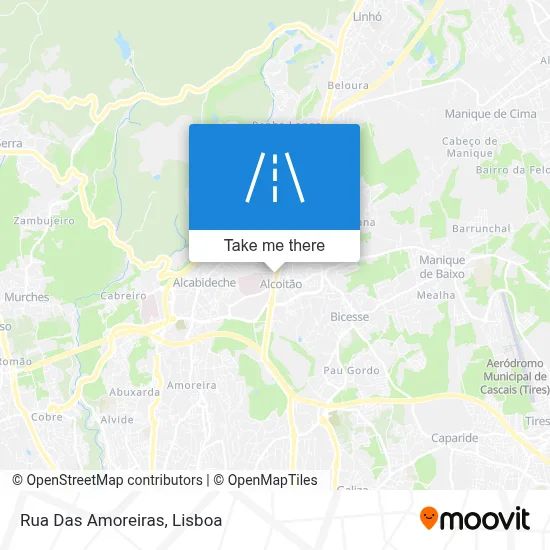 Rua Das Amoreiras map