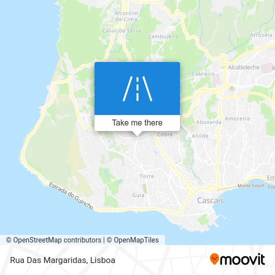 Rua Das Margaridas map