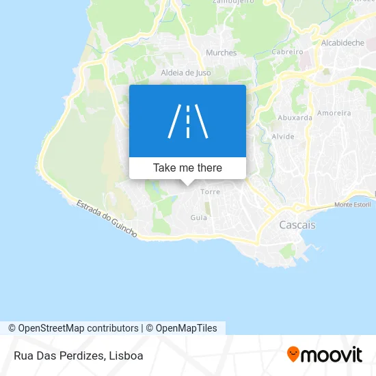 Rua Das Perdizes map