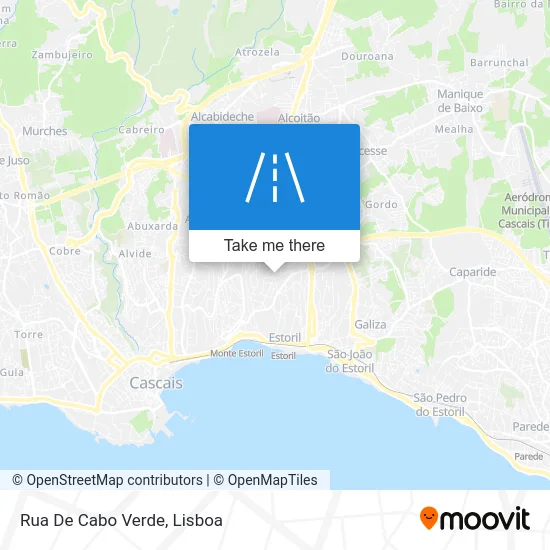 Rua De Cabo Verde map