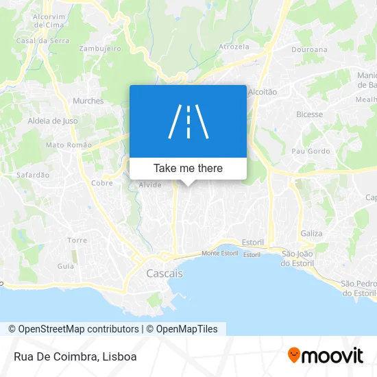 Rua De Coimbra map