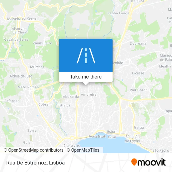 Rua De Estremoz map