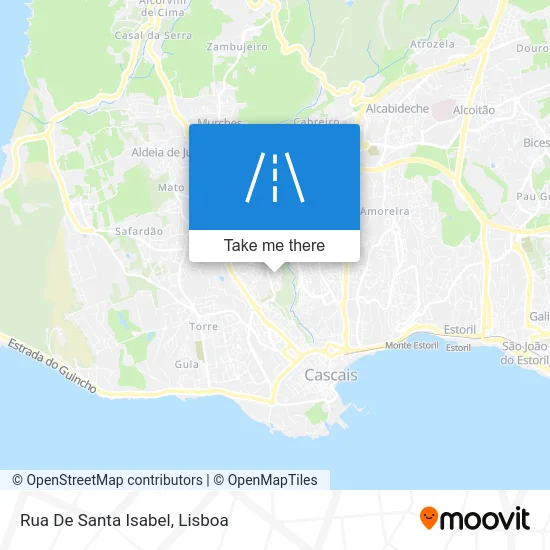 Rua De Santa Isabel map