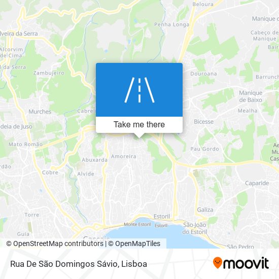 Rua De São Domingos Sávio map