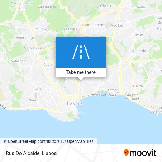 Rua Do Alcaide map