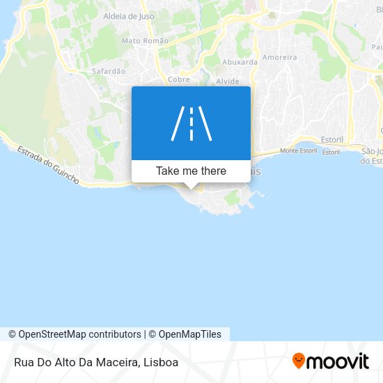 Rua Do Alto Da Maceira map