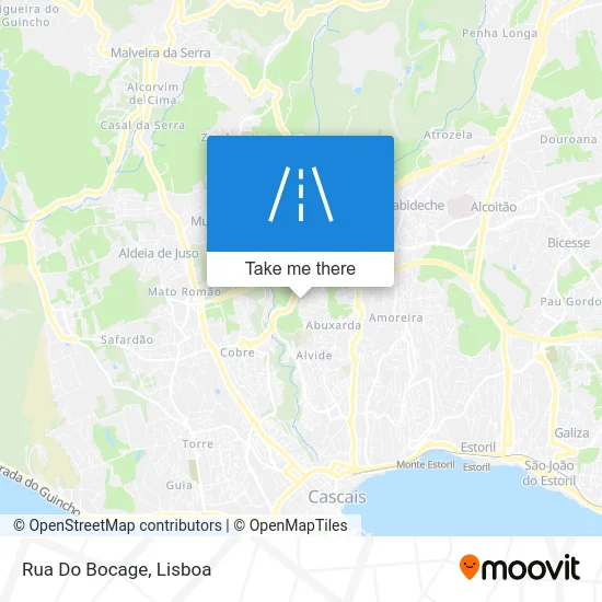 Rua Do Bocage map