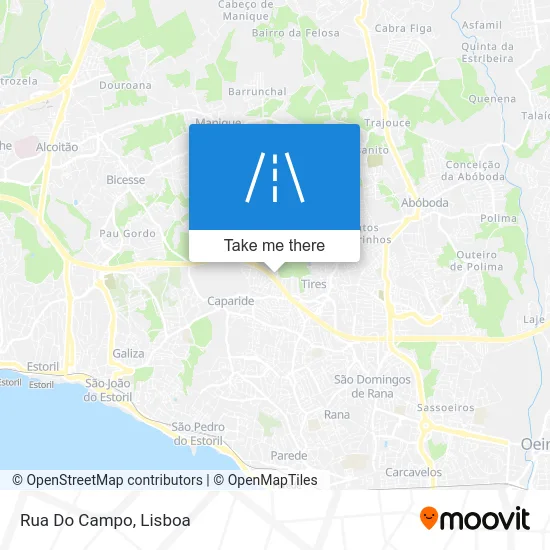 Rua Do Campo map