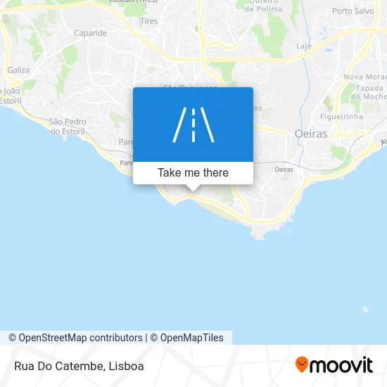 Rua Do Catembe map