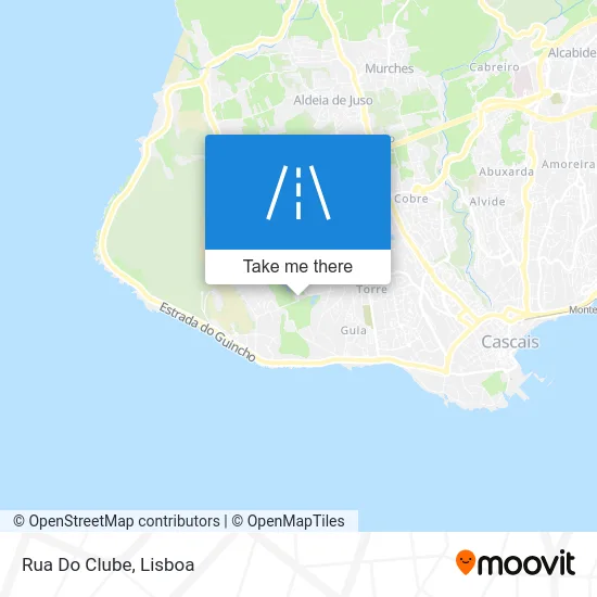 Rua Do Clube map