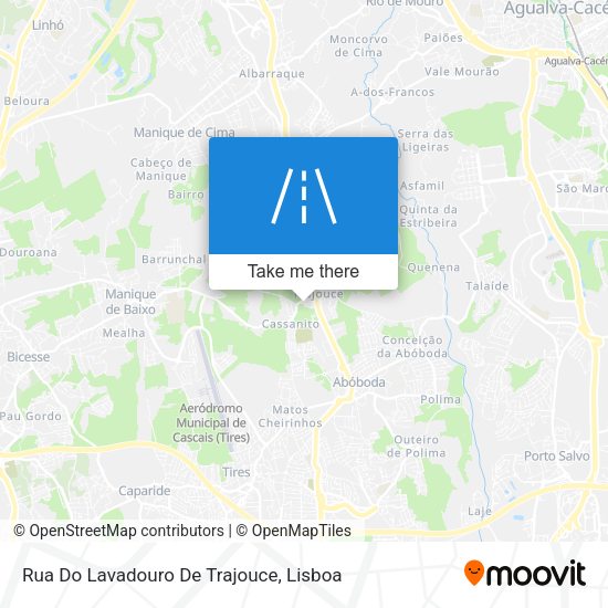 Rua Do Lavadouro De Trajouce map