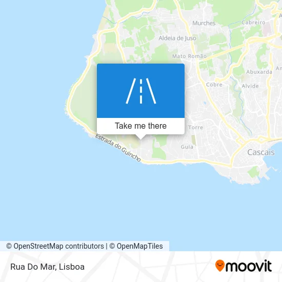Rua Do Mar map