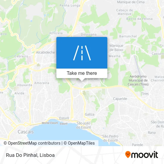 Rua Do Pinhal map