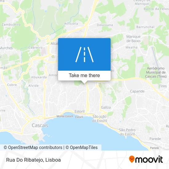Rua Do Ribatejo map