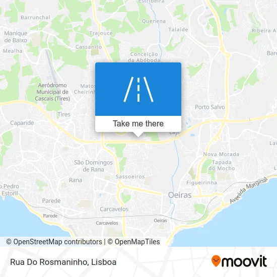 Rua Do Rosmaninho map
