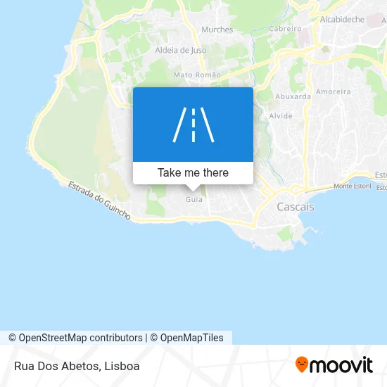 Rua Dos Abetos map