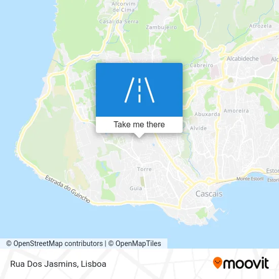 Rua Dos Jasmins map