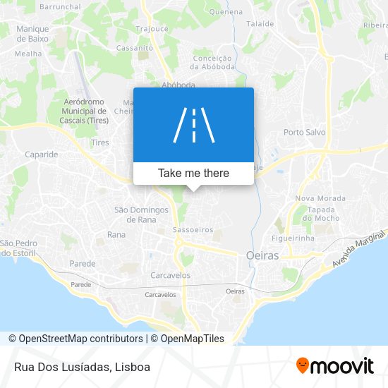 Rua Dos Lusíadas mapa