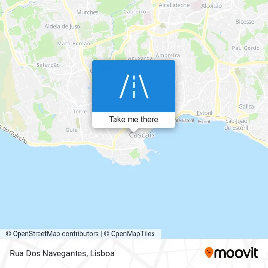 Rua Dos Navegantes map