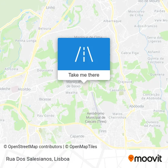 Rua Dos Salesianos map