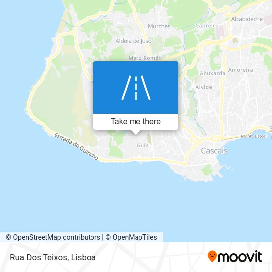 Rua Dos Teixos map