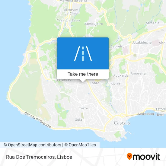 Rua Dos Tremoceiros map