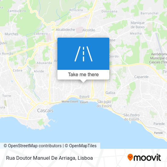 Rua Doutor Manuel De Arriaga map