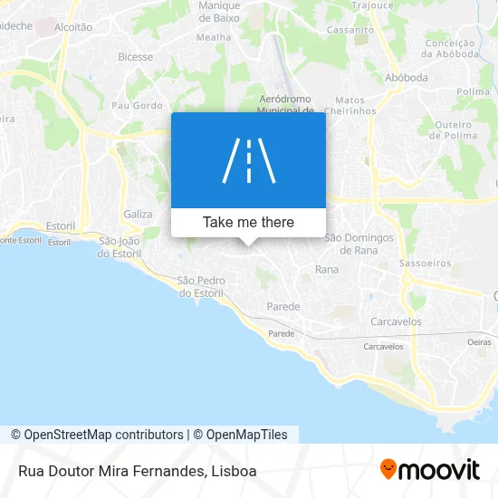 Rua Doutor Mira Fernandes map