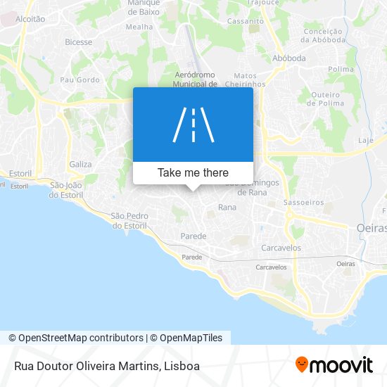 Rua Doutor Oliveira Martins map