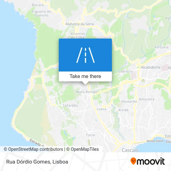 Rua Dórdio Gomes map