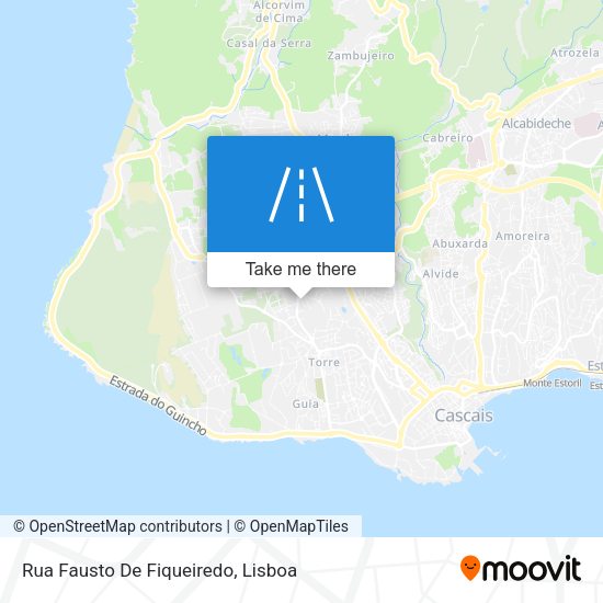 Rua Fausto De Fiqueiredo mapa
