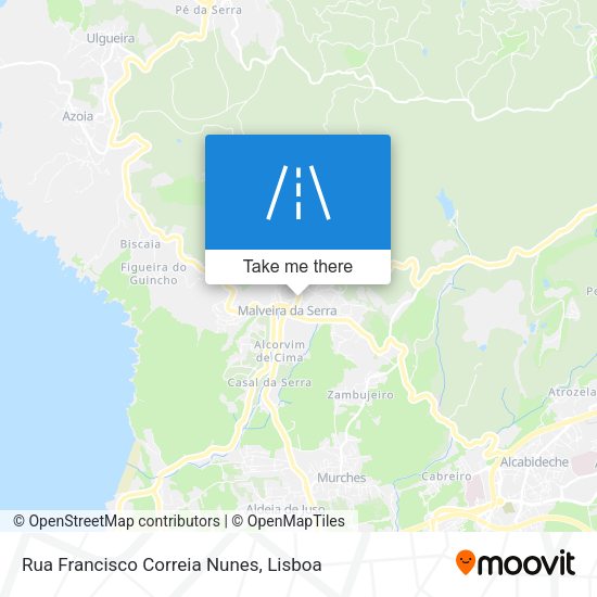 Rua Francisco Correia Nunes map