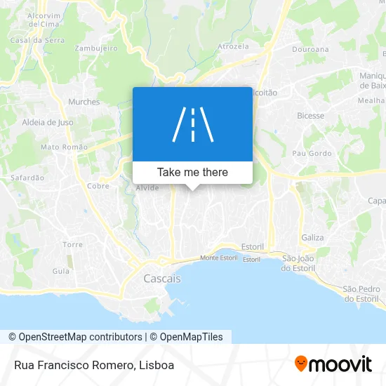 Rua Francisco Romero map